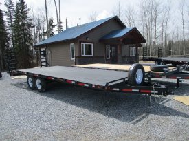 2024 Rainbow Express 24′ Deck Above Stand up Ramps 14000 LB G.V.W.