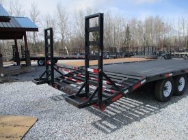 2024 Rainbow Express 24′ Deck Above Stand up Ramps 14000 LB G.V.W.